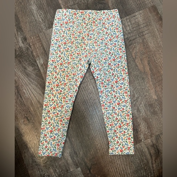 Polo Ralph Lauren Floral Leggings Toddler size 3T - Picture 3 of 4